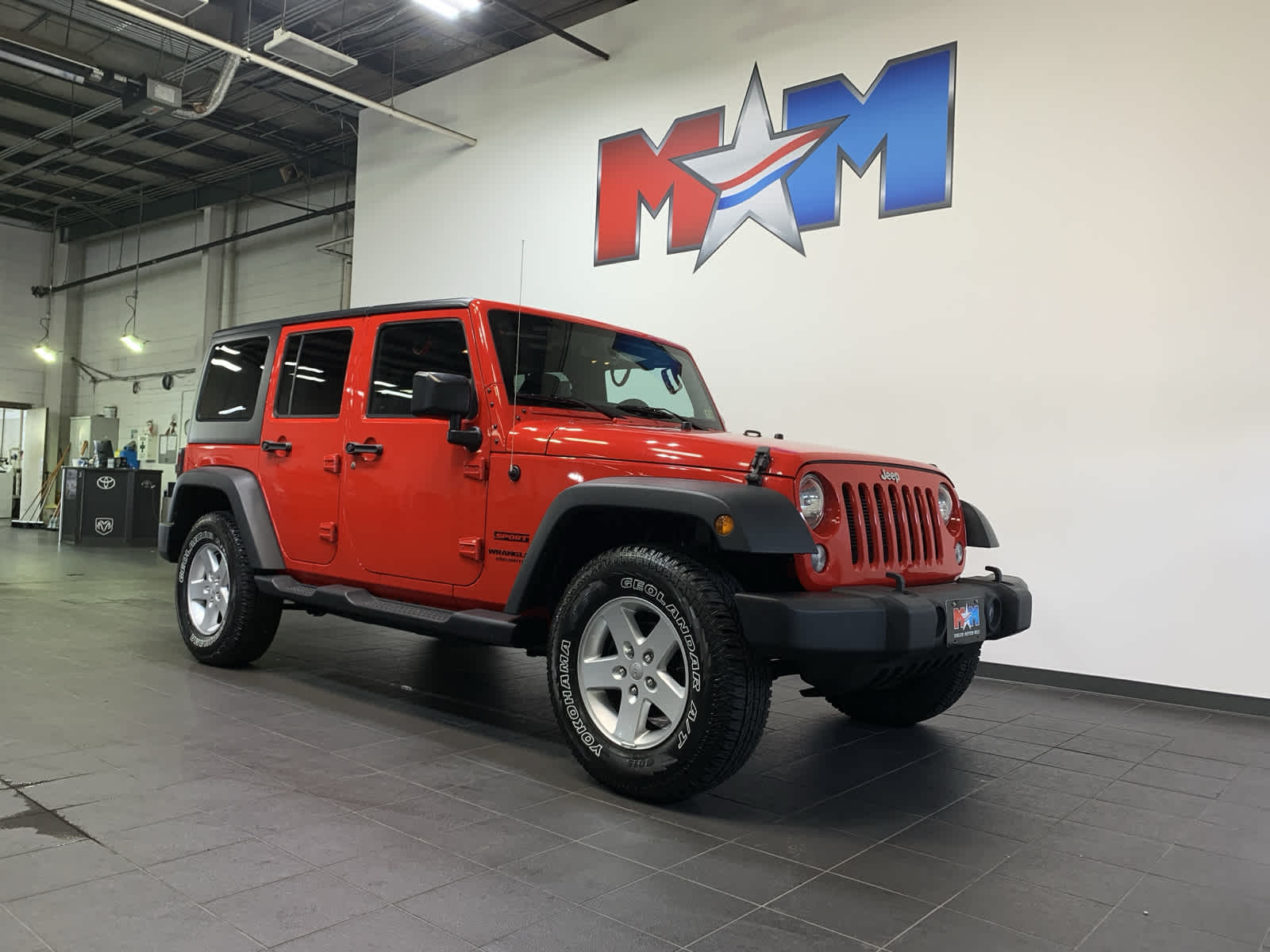 used 2017 Jeep Wrangler Unlimited car, priced at $23,985