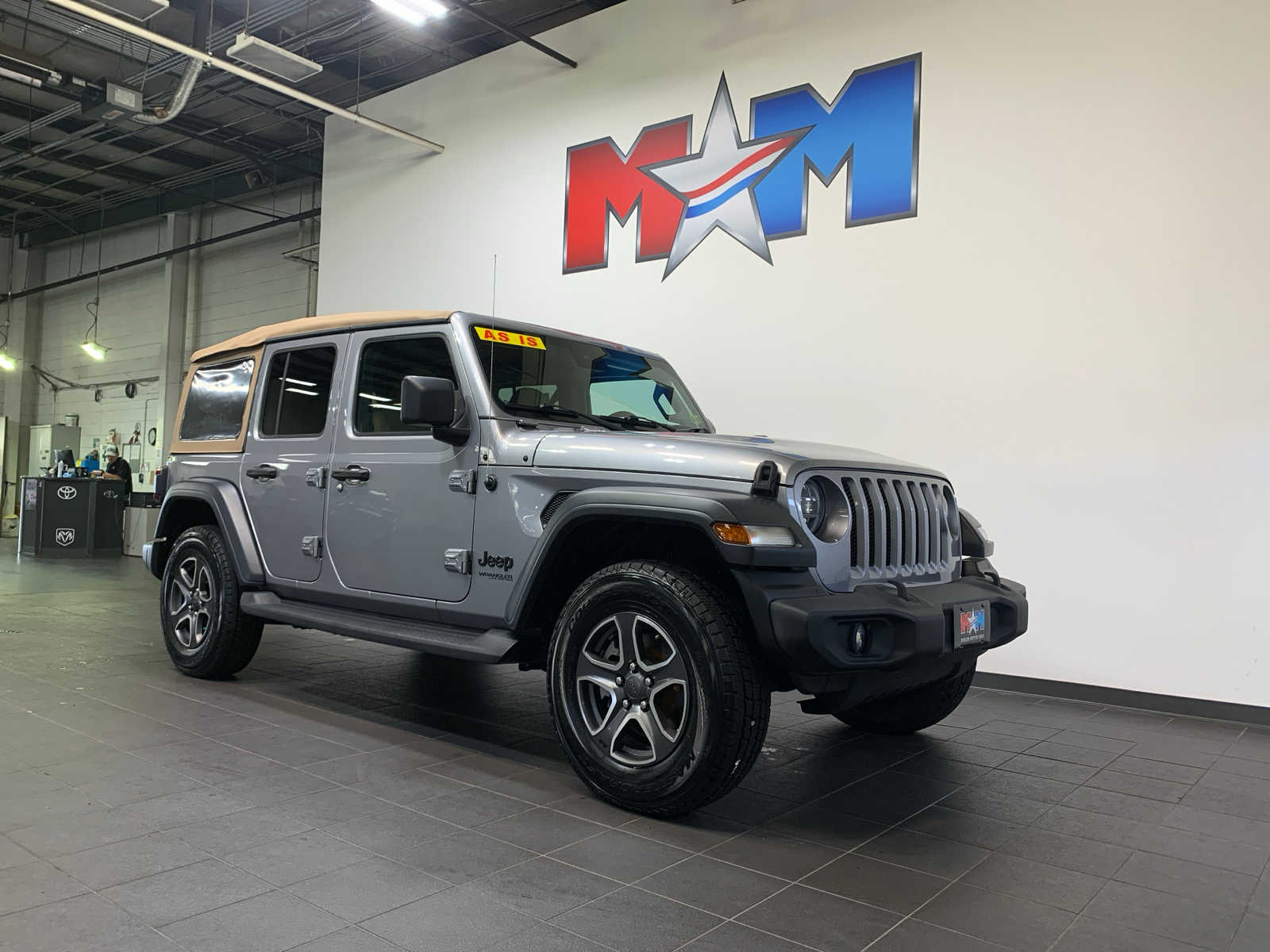 used 2020 Jeep Wrangler Unlimited car, priced at $25,989