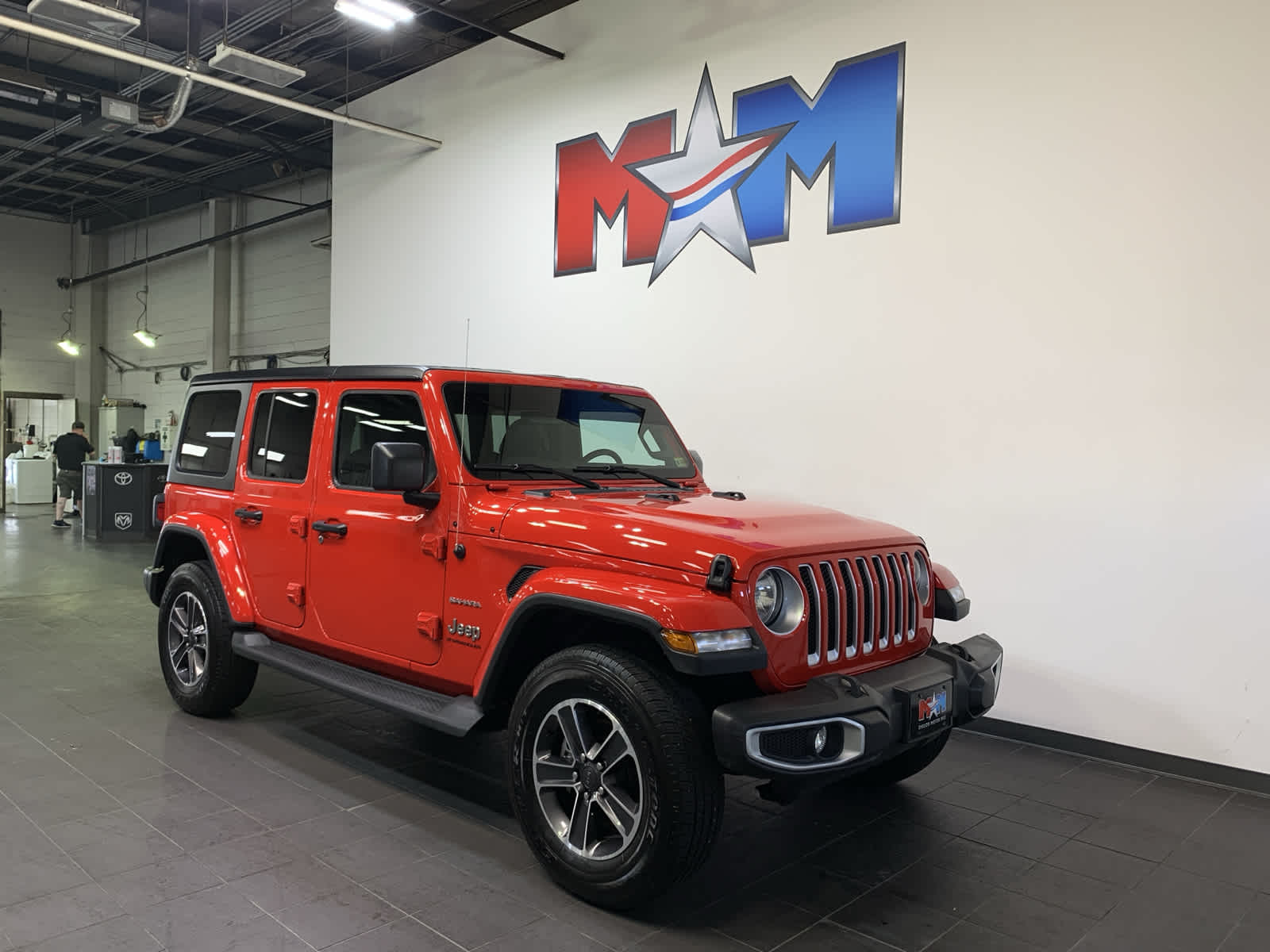 used 2023 Jeep Wrangler car, priced at $45,980