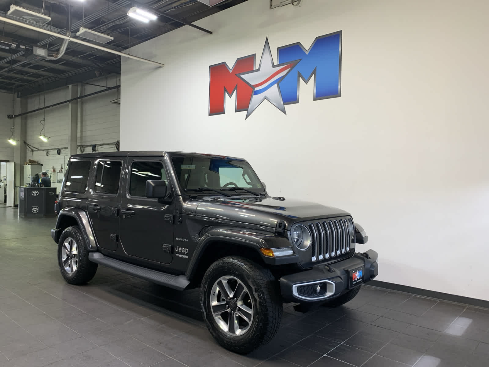 used 2019 Jeep Wrangler Unlimited car, priced at $36,985