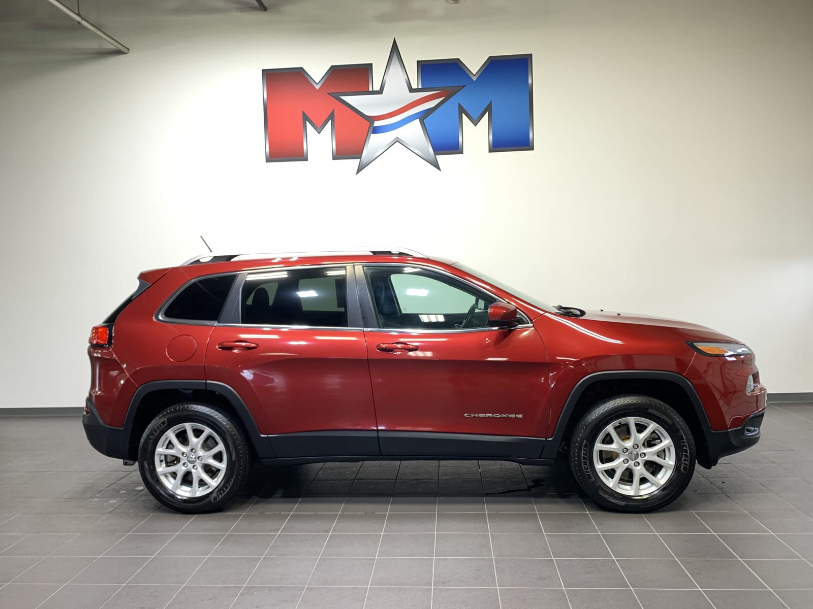 used 2014 Jeep Cherokee car, priced at $14,480
