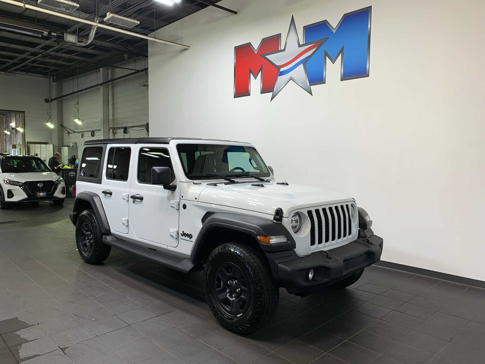 used 2024 Jeep Wrangler car, priced at $41,989