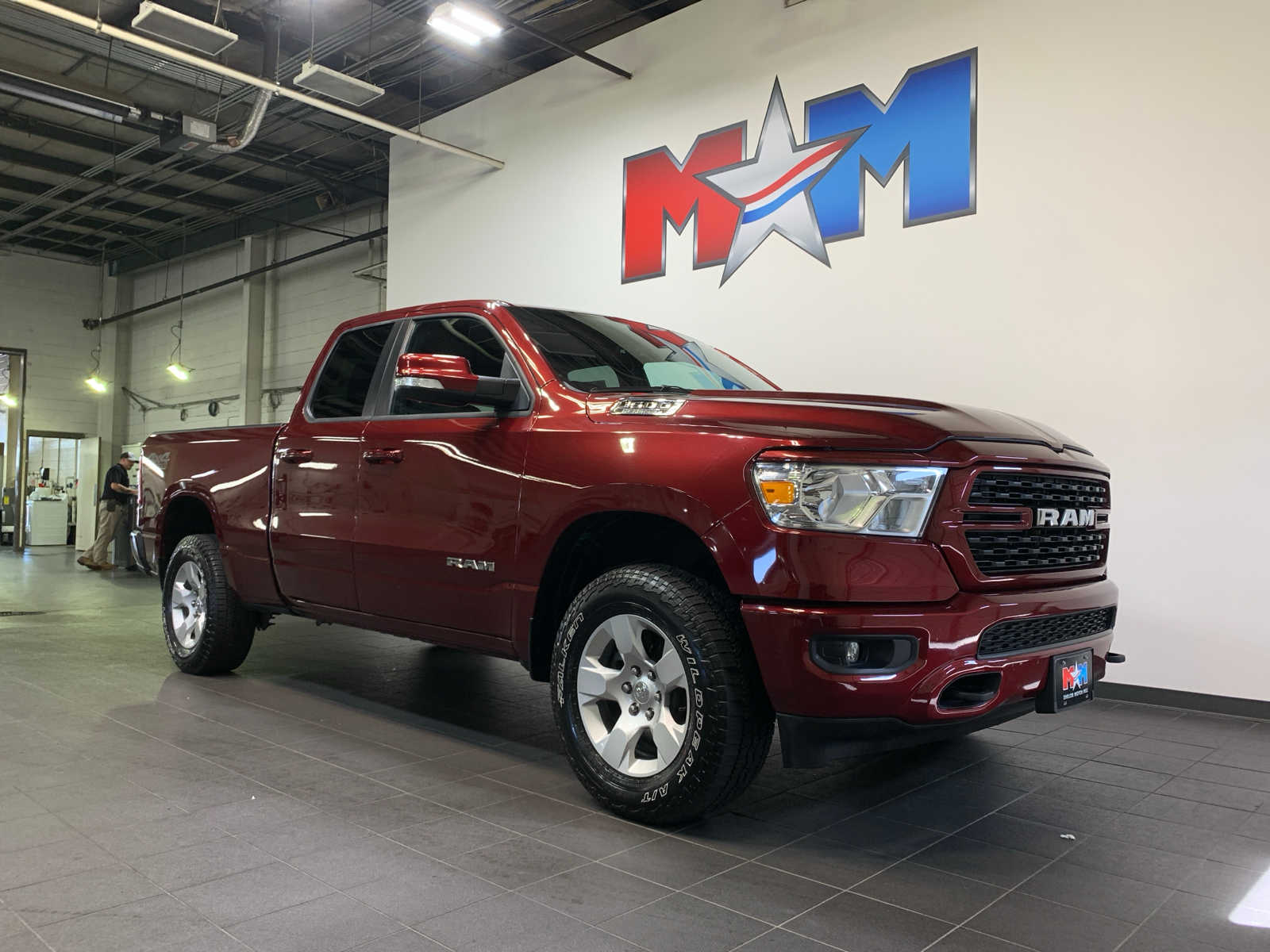 used 2022 Ram 1500 car, priced at $38,987