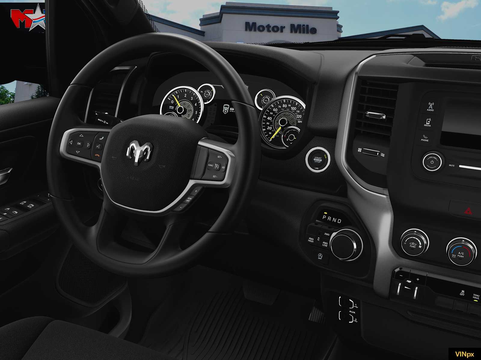 new 2024 Ram 1500 car, priced at $52,488