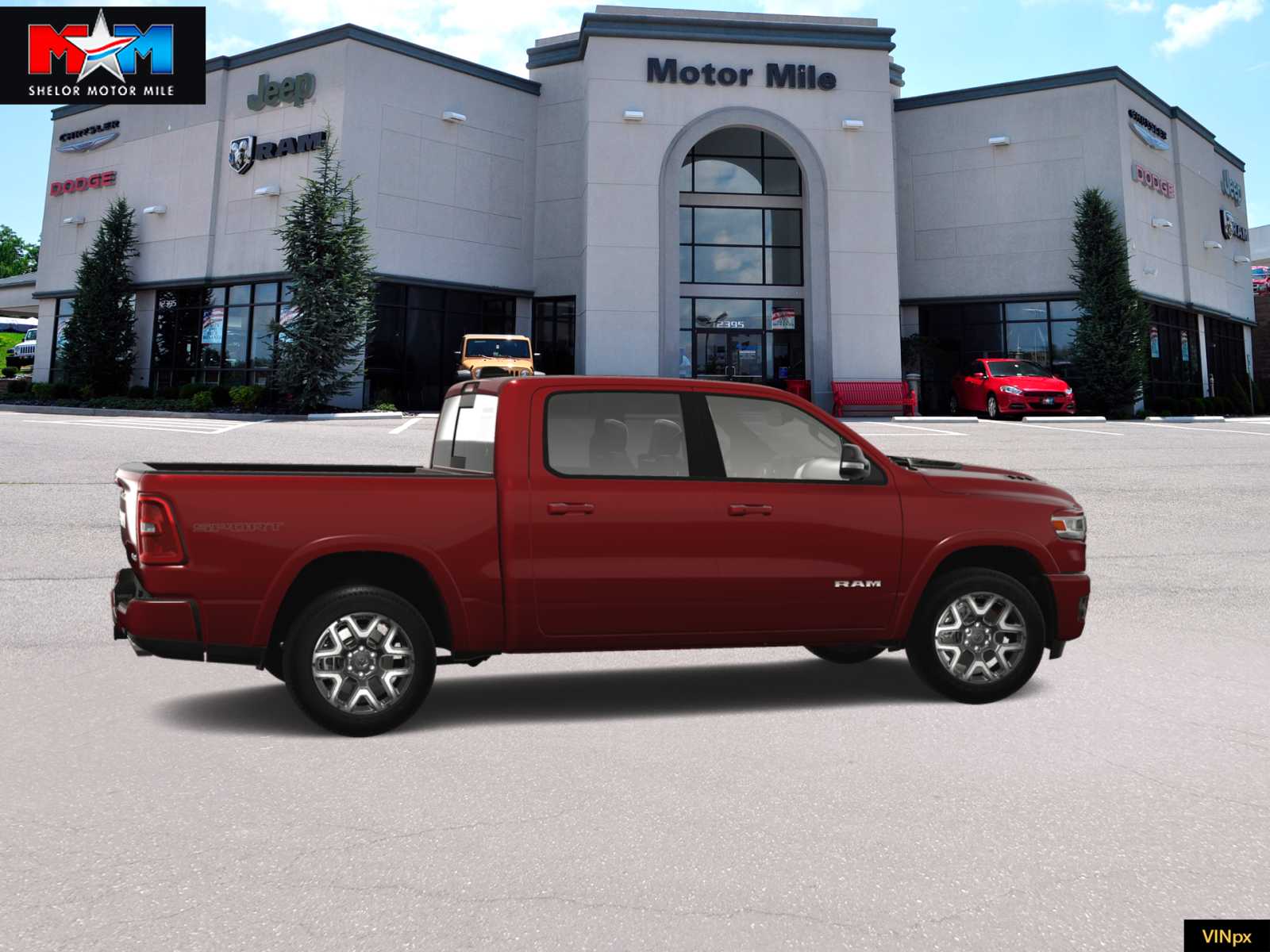 new 2025 Ram 1500 car, priced at $64,988