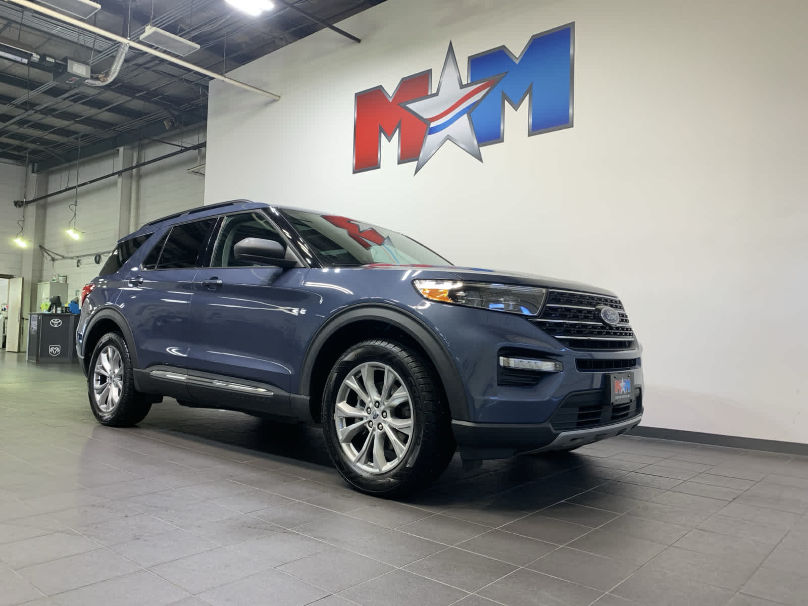 used 2021 Ford Explorer car, priced at $31,989