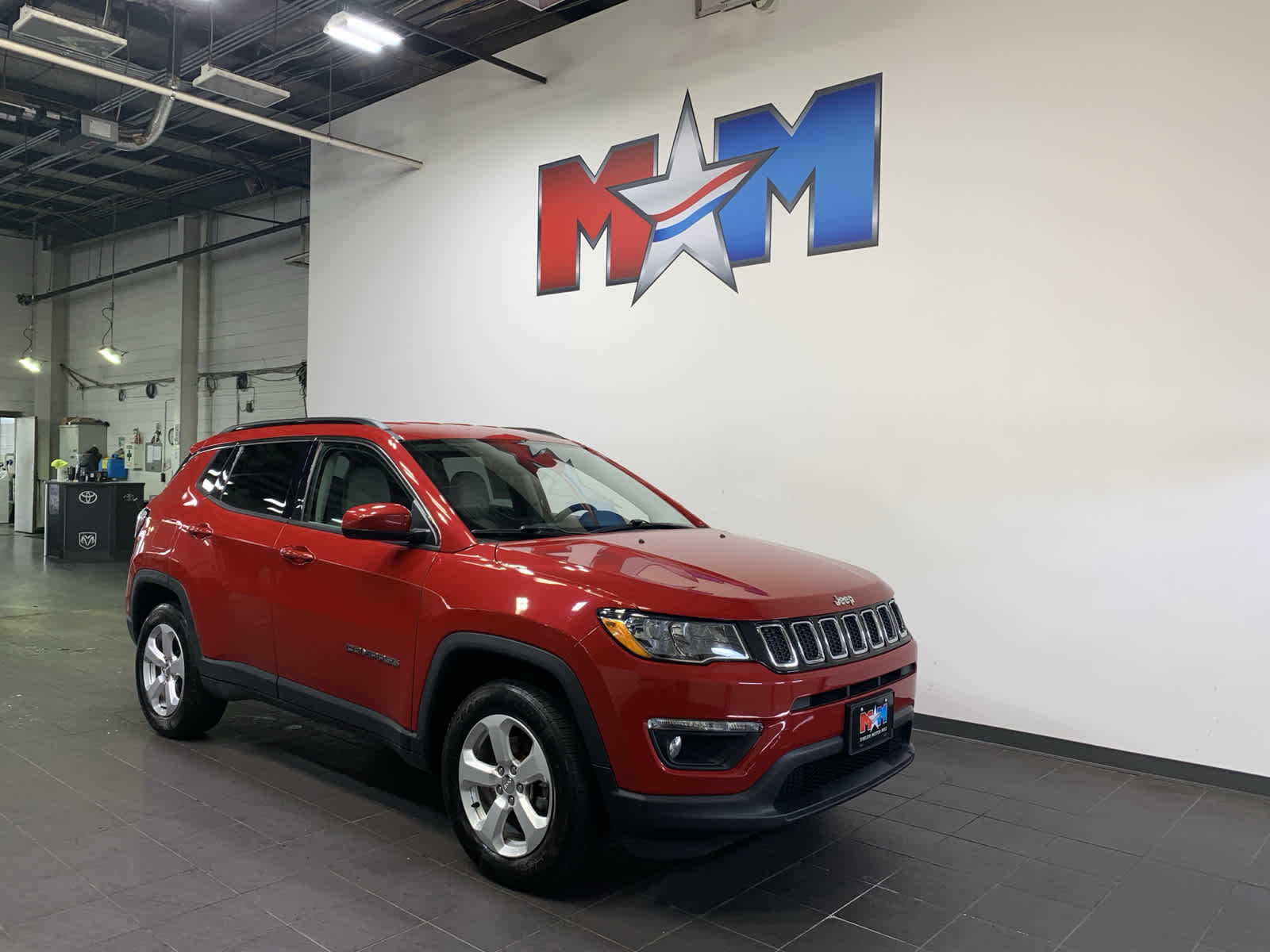 used 2018 Jeep Compass car, priced at $22,989
