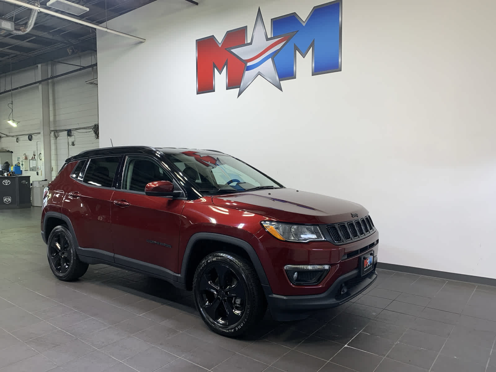 used 2021 Jeep Compass car, priced at $22,988