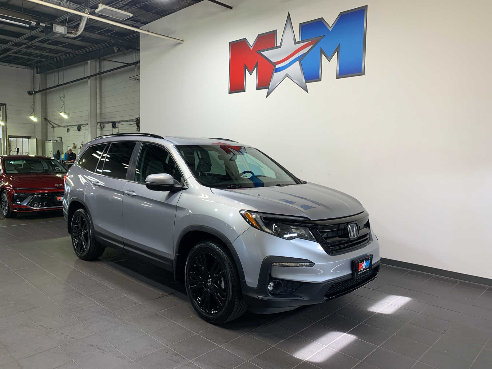 used 2021 Honda Pilot car, priced at $32,987