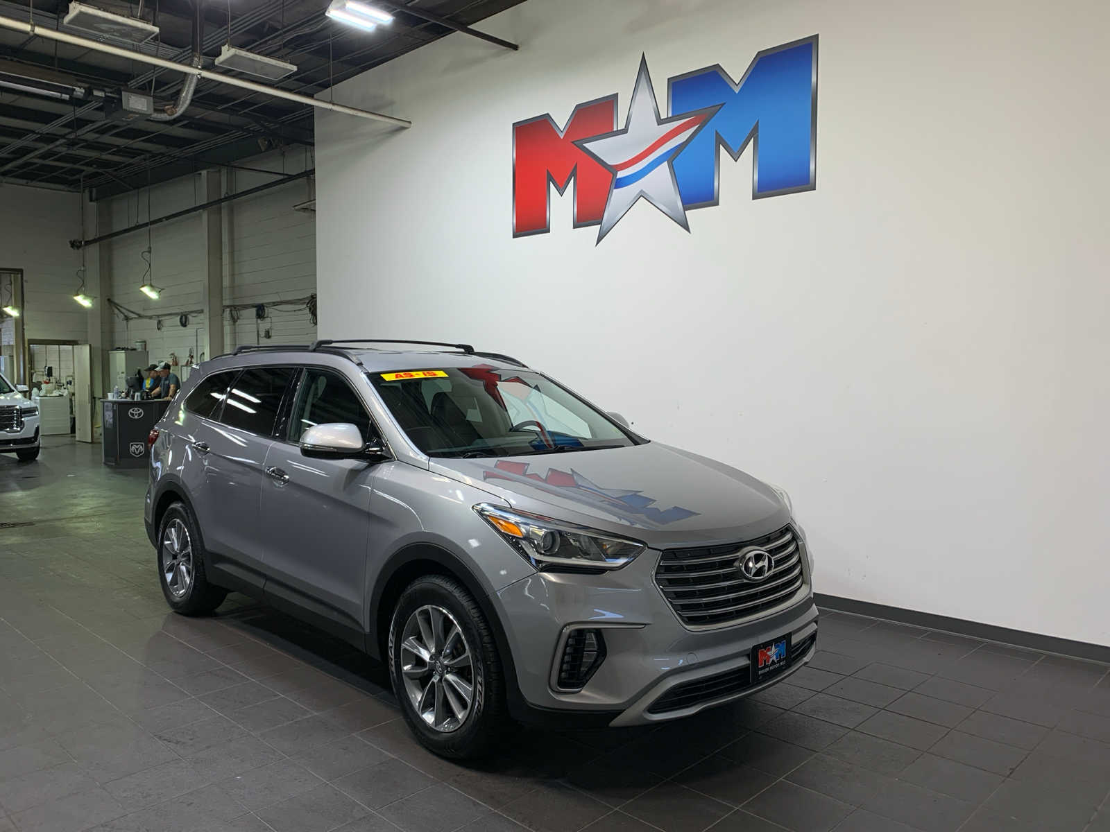 used 2017 Hyundai Santa Fe car, priced at $16,789