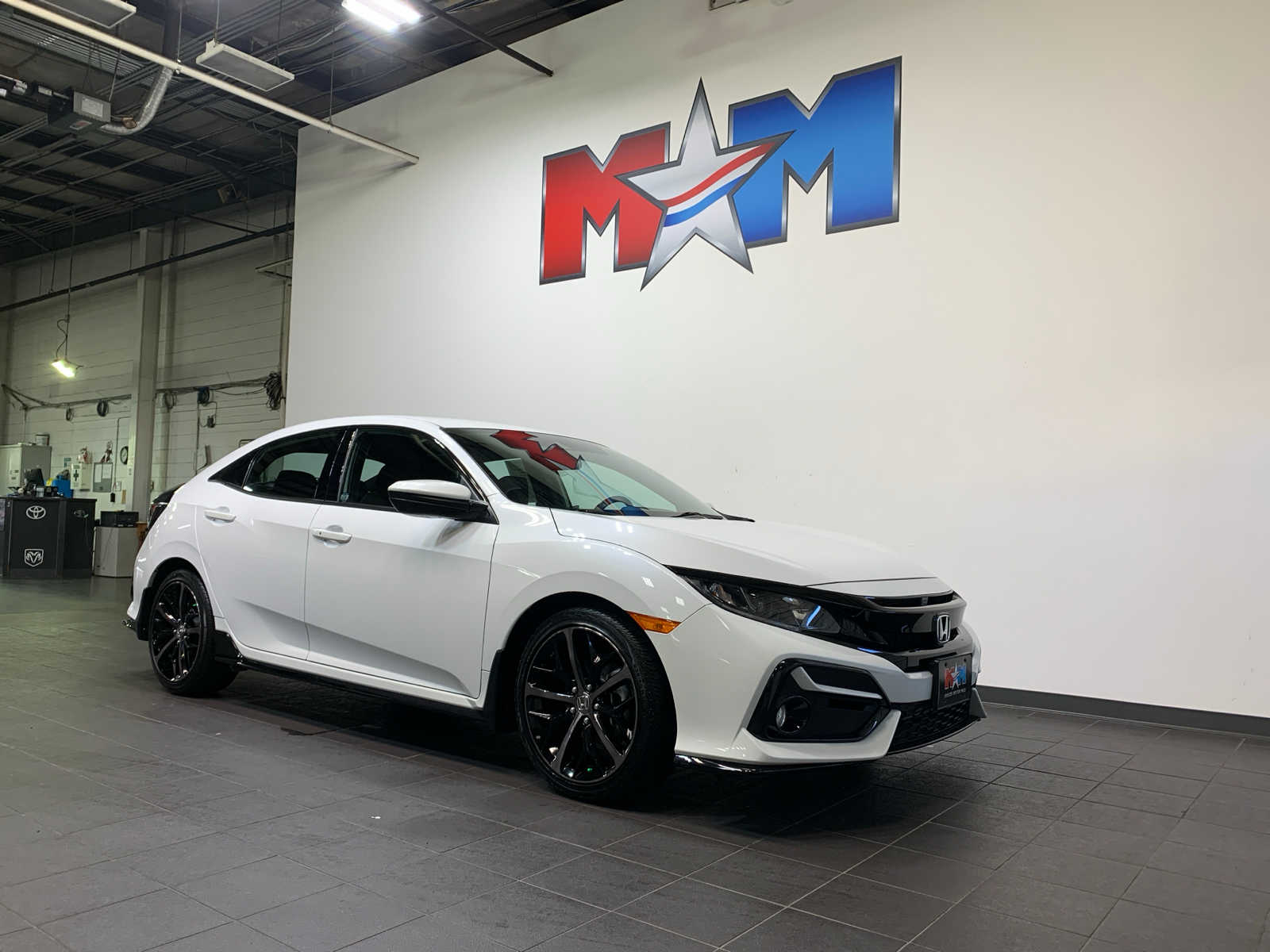 used 2021 Honda Civic Hatchback car, priced at $29,787