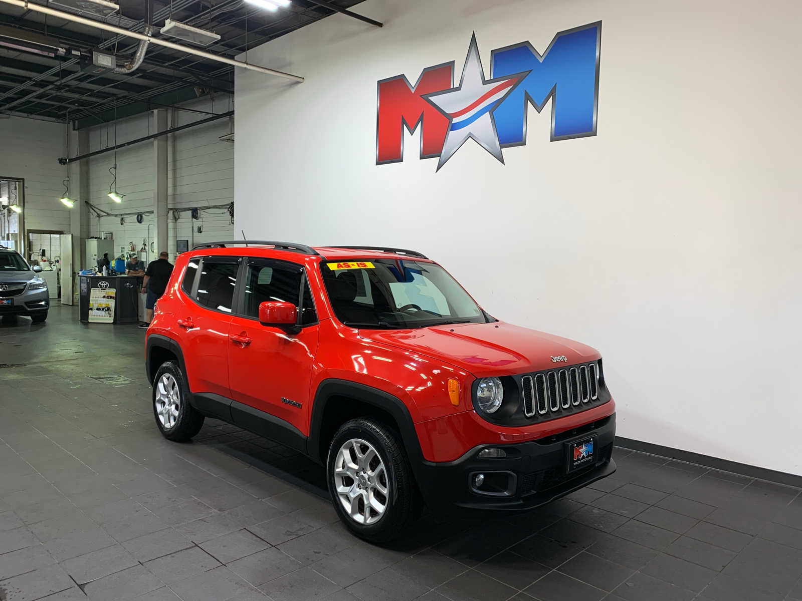 used 2017 Jeep Renegade car, priced at $15,489