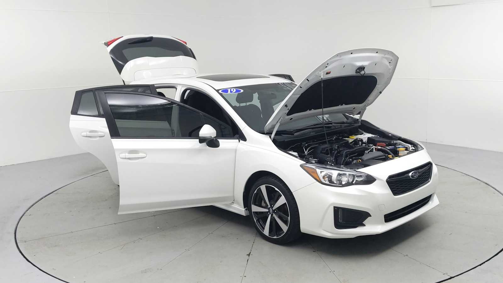 used 2019 Subaru Impreza car, priced at $19,916