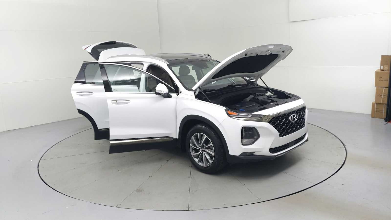 used 2020 Hyundai Santa Fe car, priced at $22,569