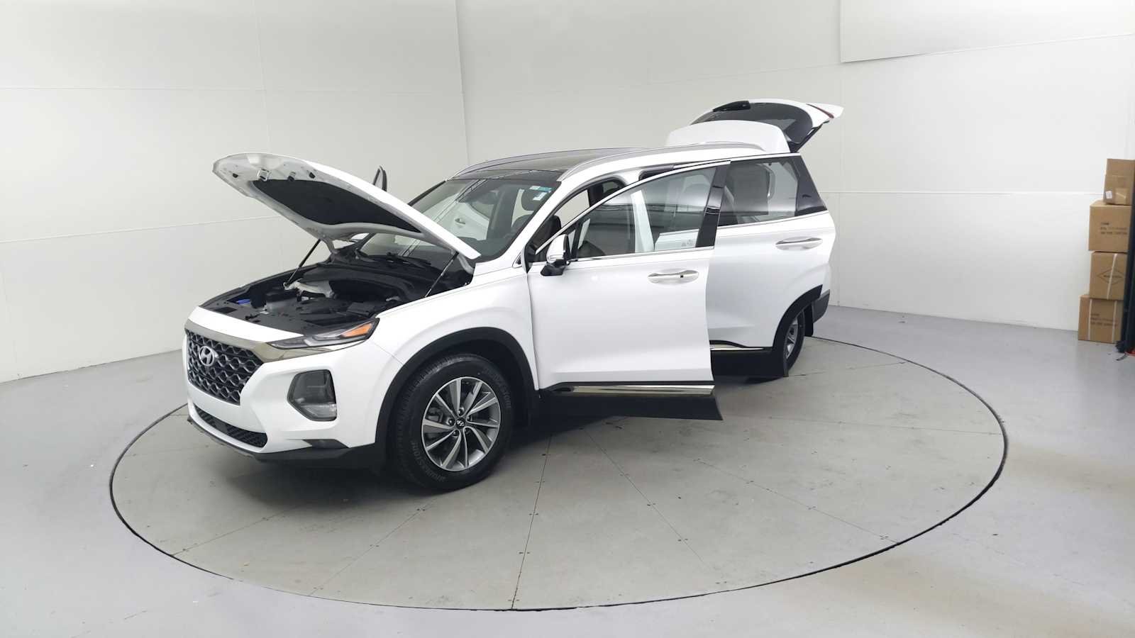 used 2020 Hyundai Santa Fe car, priced at $22,569
