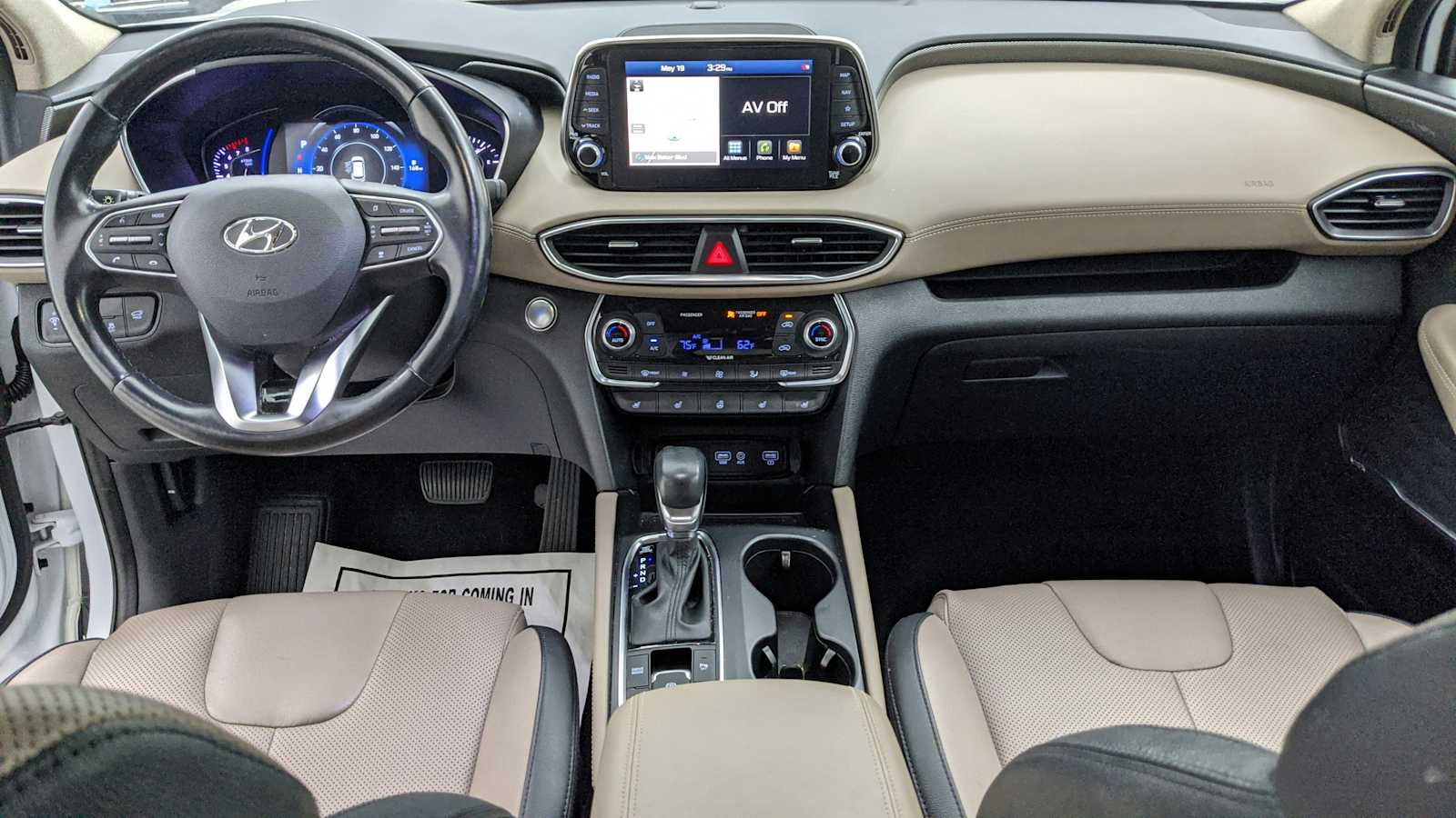 used 2020 Hyundai Santa Fe car, priced at $22,569