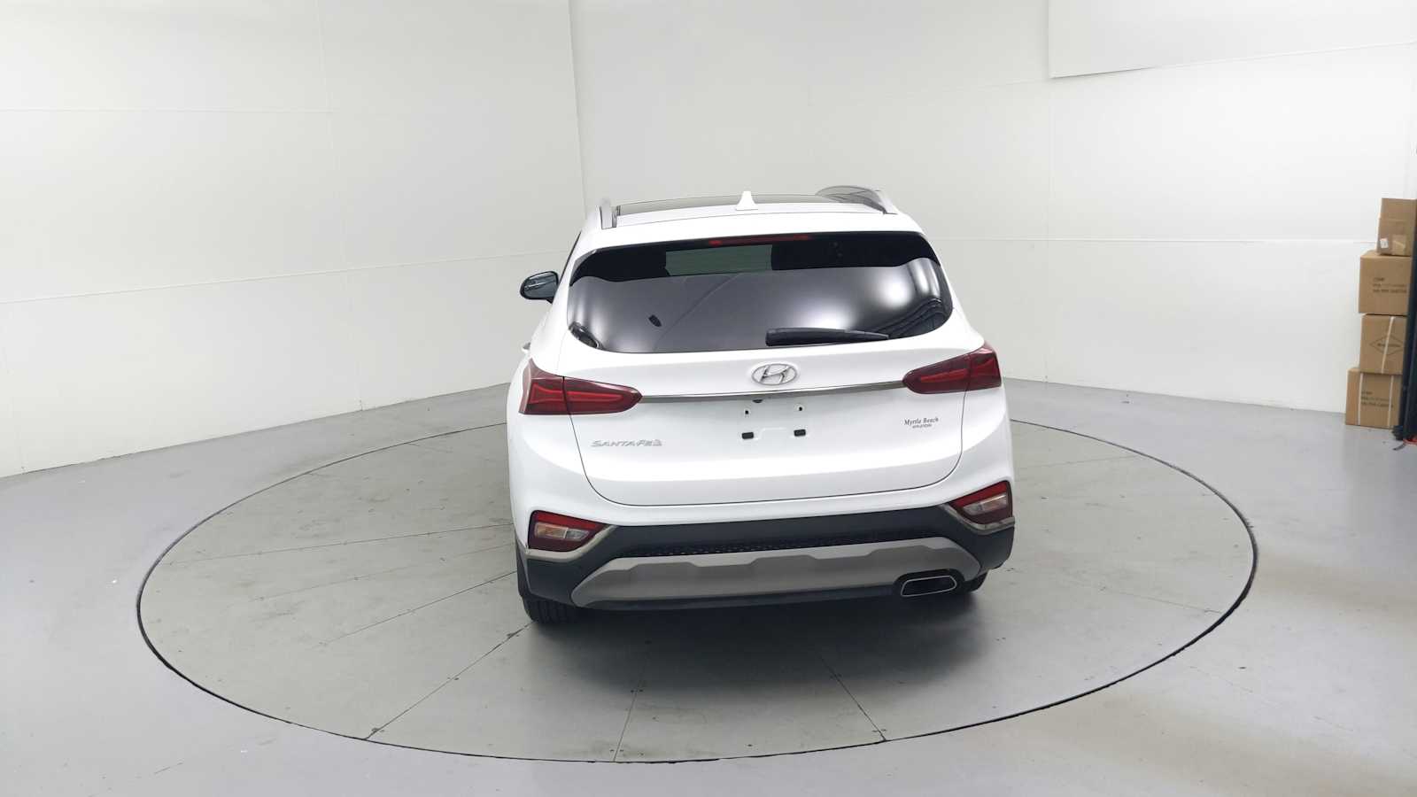 used 2020 Hyundai Santa Fe car, priced at $22,569