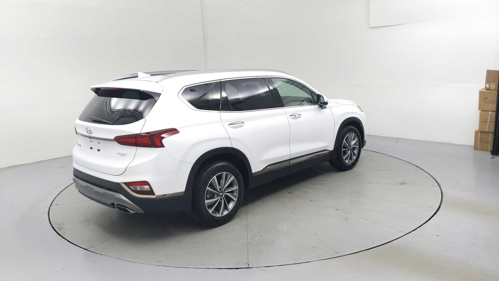 used 2020 Hyundai Santa Fe car, priced at $22,569