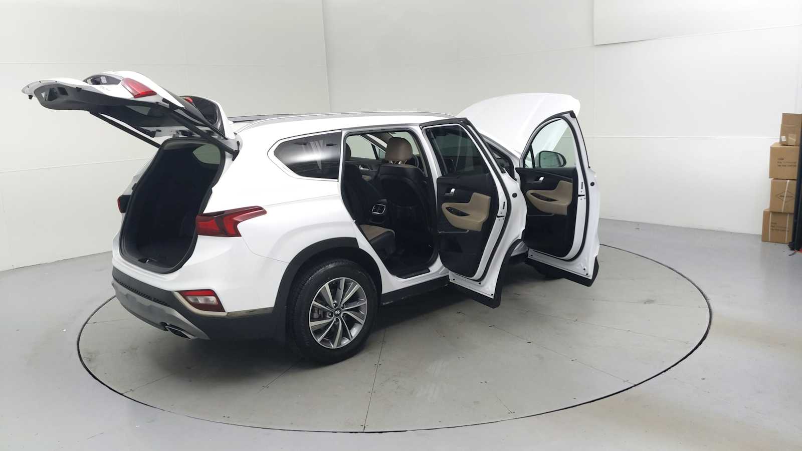 used 2020 Hyundai Santa Fe car, priced at $22,569