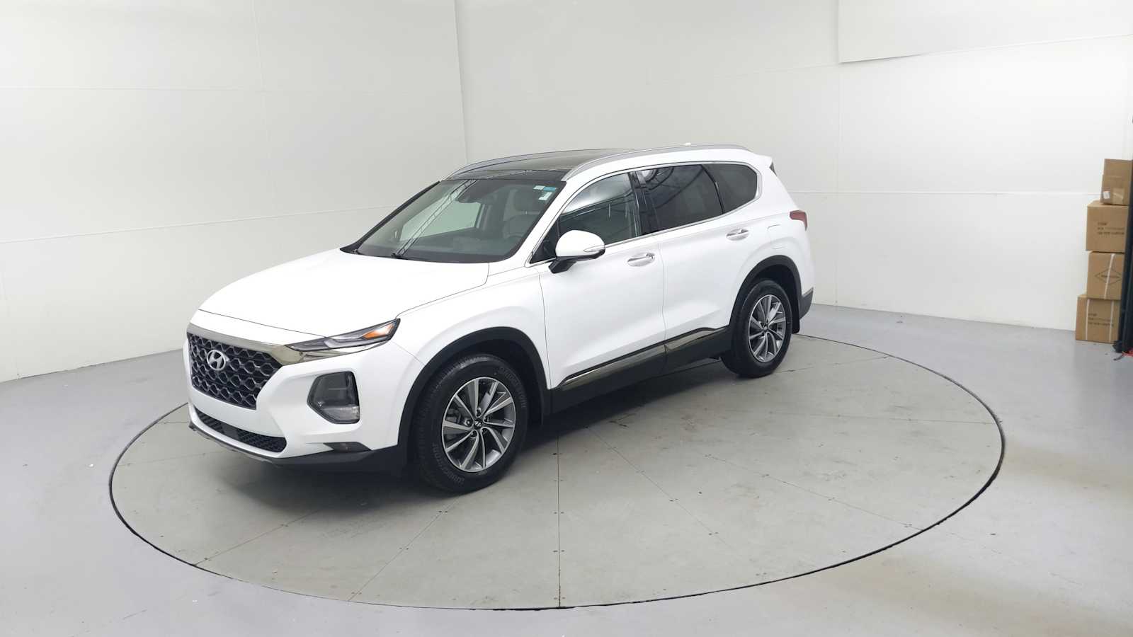 used 2020 Hyundai Santa Fe car, priced at $22,569