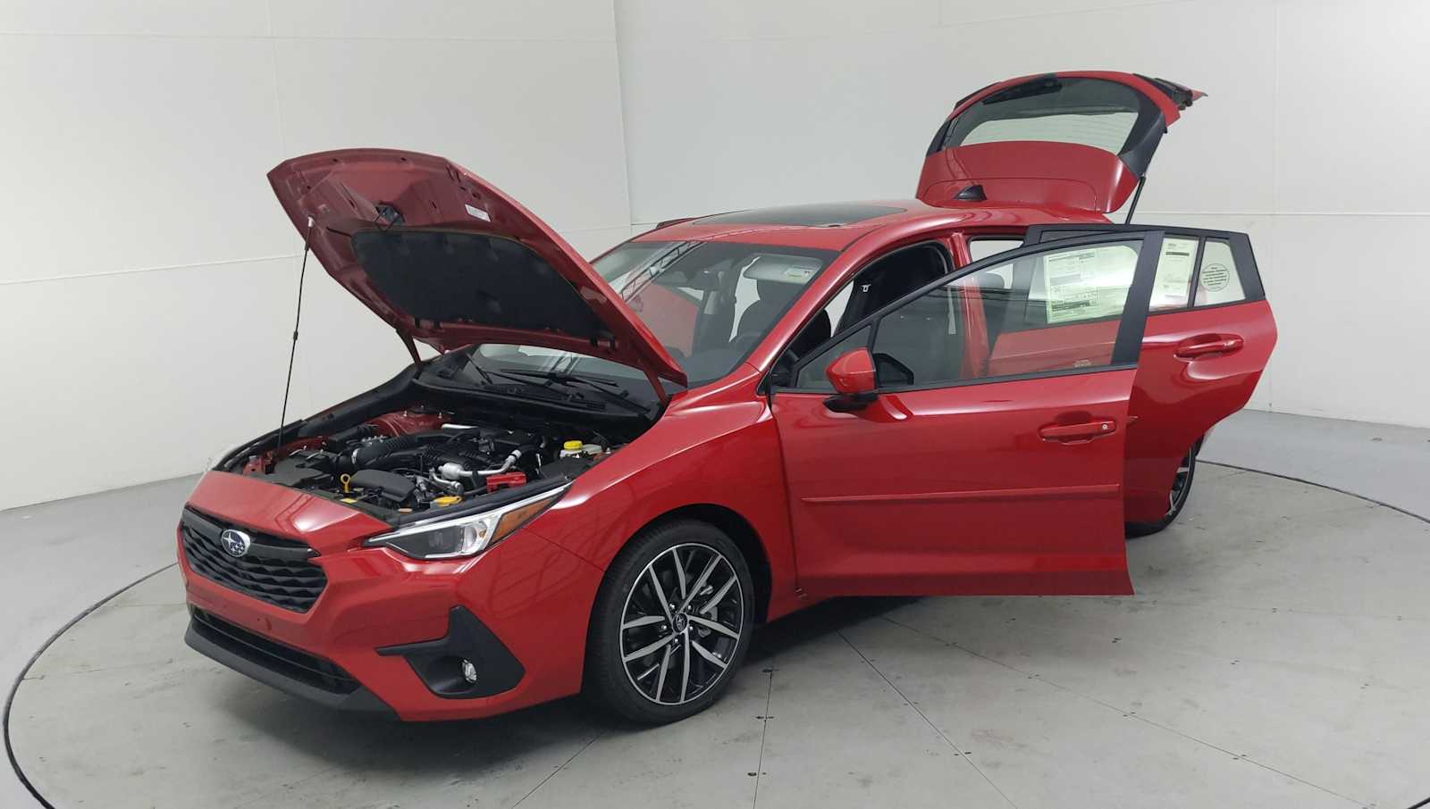 new 2025 Subaru Impreza car, priced at $29,096
