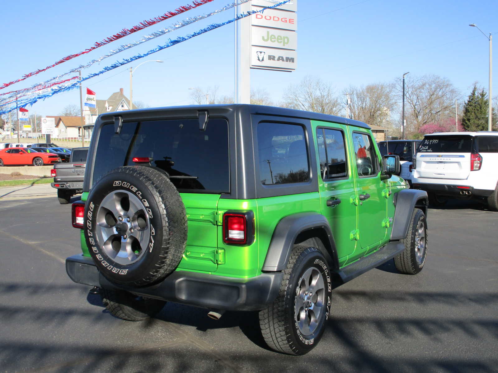 used 2018 Jeep Wrangler Unlimited car, priced at $31,999