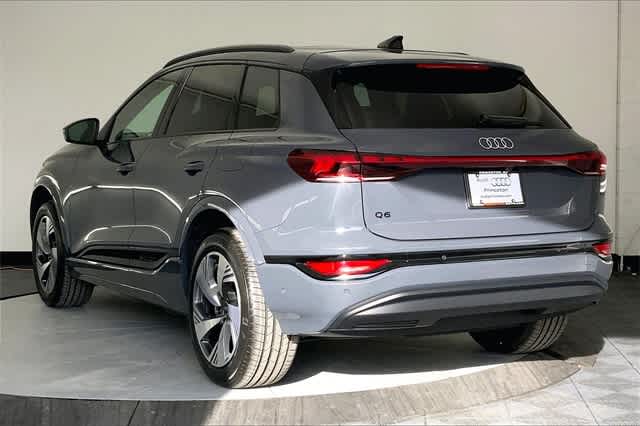 new 2025 Audi Q6 e-tron car, priced at $75,155