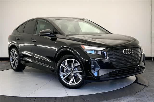 new 2025 Audi Q4 e-tron Sportback car, priced at $63,675