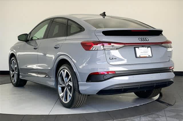 new 2025 Audi Q4 e-tron Sportback car, priced at $66,575