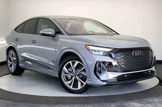 new 2025 Audi Q4 e-tron Sportback car, priced at $66,575