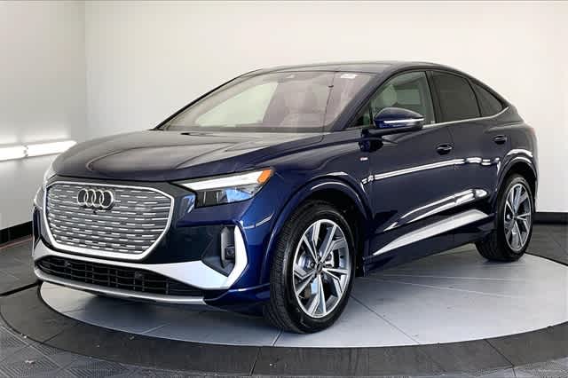 new 2025 Audi Q4 e-tron Sportback car, priced at $65,770