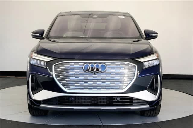 new 2025 Audi Q4 e-tron Sportback car, priced at $65,770