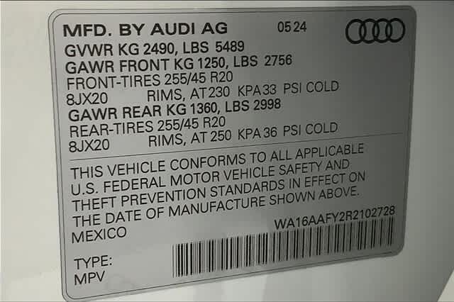 new 2024 Audi Q5 Sportback car, priced at $66,780