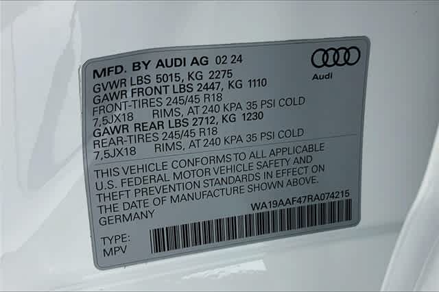 new 2024 Audi A4 allroad car, priced at $58,210