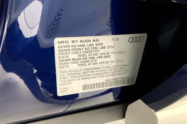 new 2024 Audi Q5 car, priced at $49,655