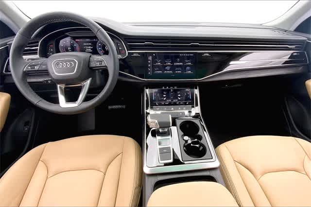 new 2025 Audi Q8 car, priced at $78,255