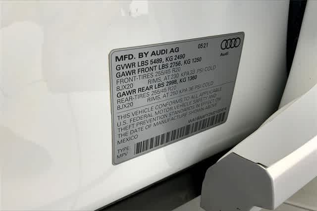 used 2021 Audi Q5 car, priced at $31,338