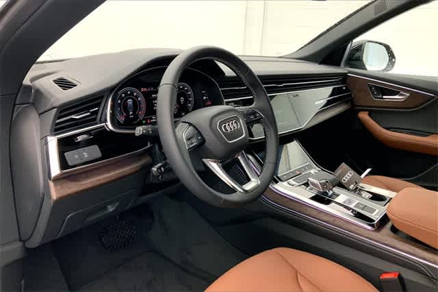 new 2024 Audi Q8 car, priced at $80,535