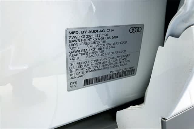 used 2024 Audi Q3 car, priced at $37,442