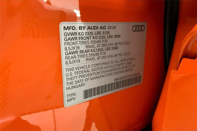 used 2024 Audi Q3 car, priced at $39,988