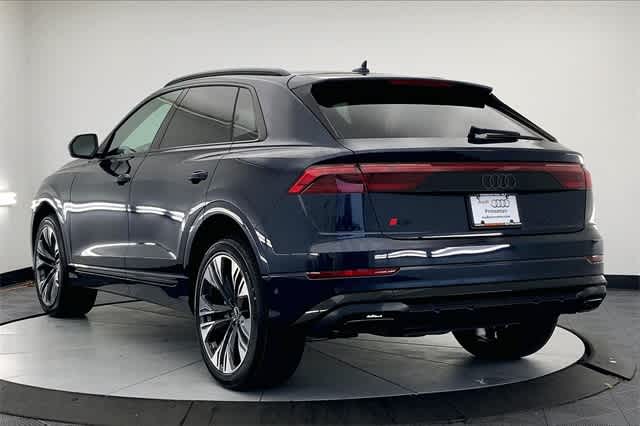 new 2025 Audi Q8 car, priced at $85,850