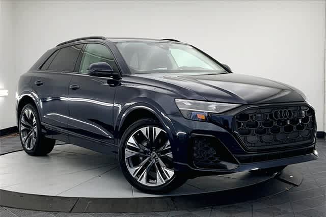 new 2025 Audi Q8 car, priced at $85,850