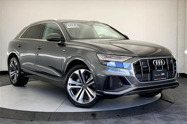 used 2022 Audi Q8 car, priced at $54,678