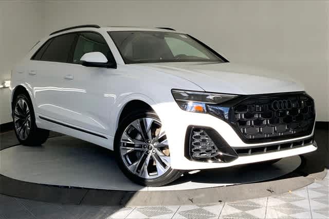 new 2025 Audi Q8 car, priced at $85,850