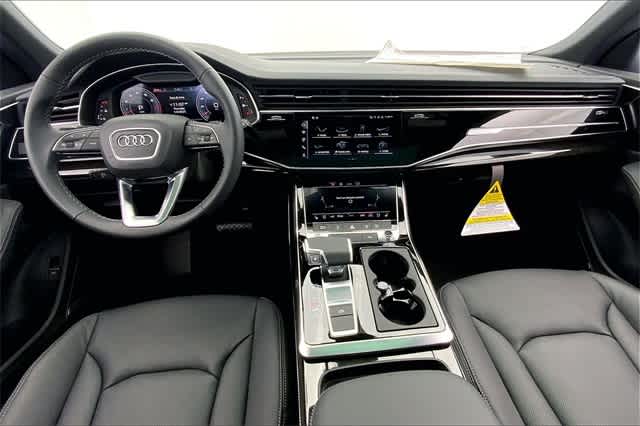 new 2025 Audi Q8 car, priced at $85,850