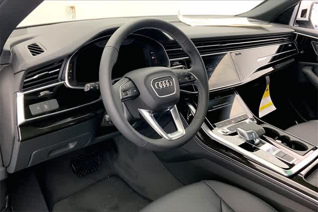 new 2025 Audi Q8 car, priced at $85,850