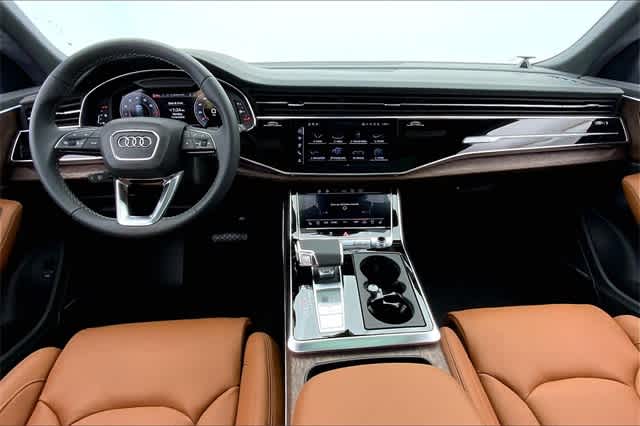 new 2025 Audi Q8 car, priced at $96,600