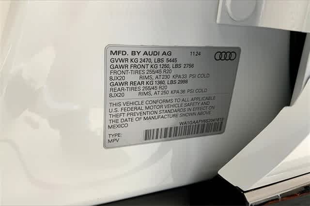 new 2025 Audi Q5 car, priced at $53,650