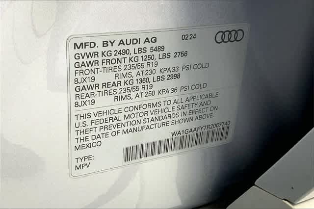 used 2024 Audi Q5 car, priced at $43,162