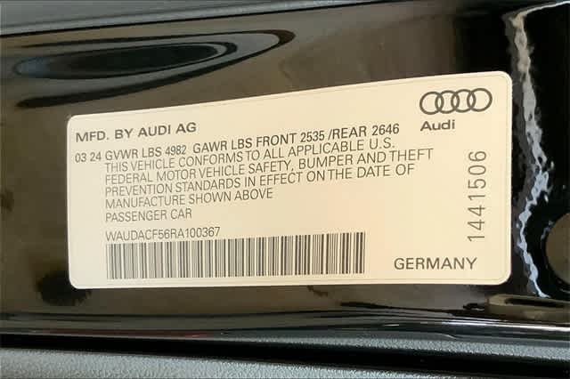 new 2024 Audi A5 Sportback car, priced at $52,405